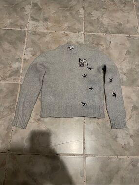 Loewe X Suna Fujita Penguin Wool Sweater Girls SZ S 5T Crewneck